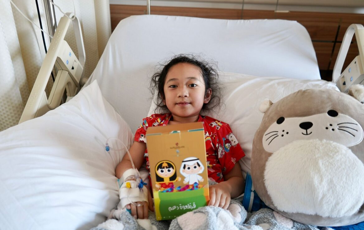 مركز دعم يزور أطفال مستشفى الأهلي للأحتفال بليلة القرنقعوه-أبريل 2023- 01