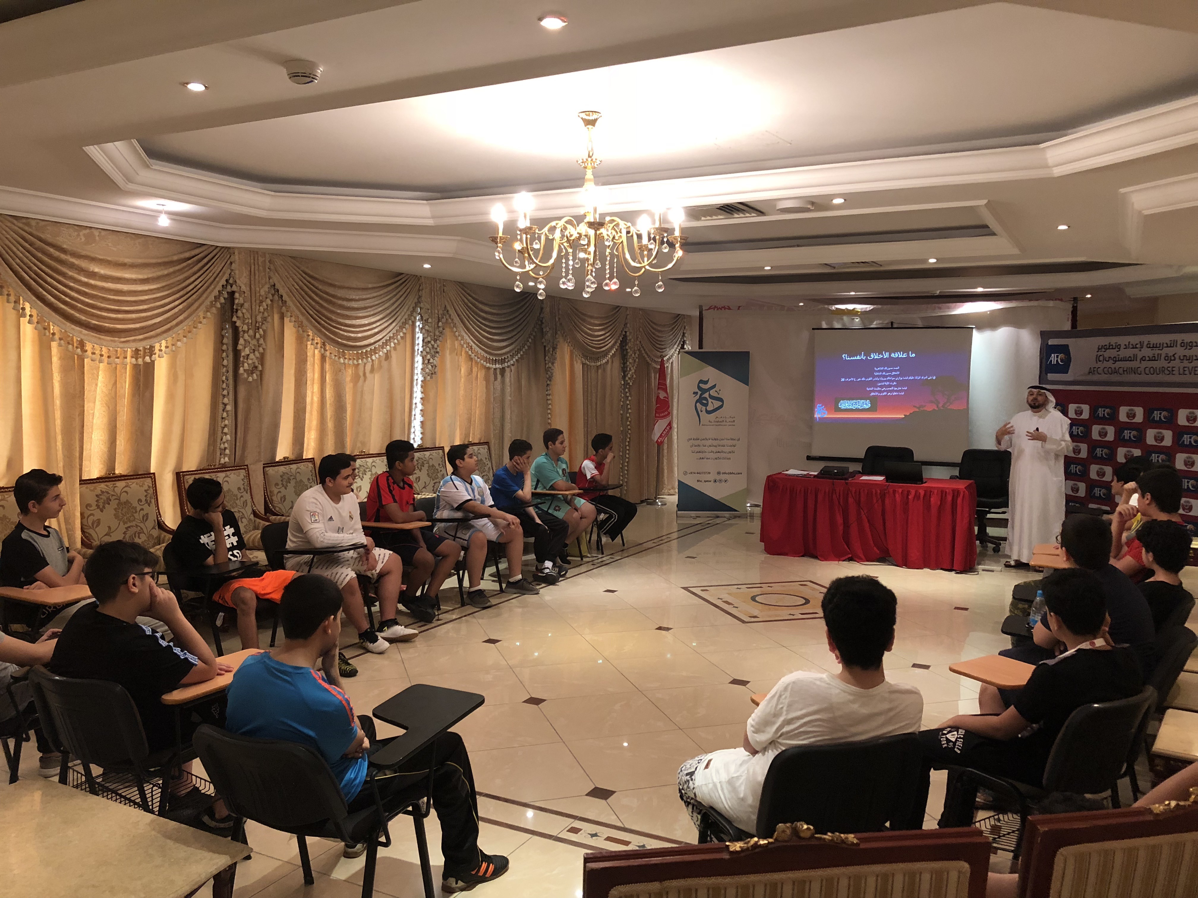 محاضرة الحقيبة الأخلاقية – النادي العربي الرياضي 05