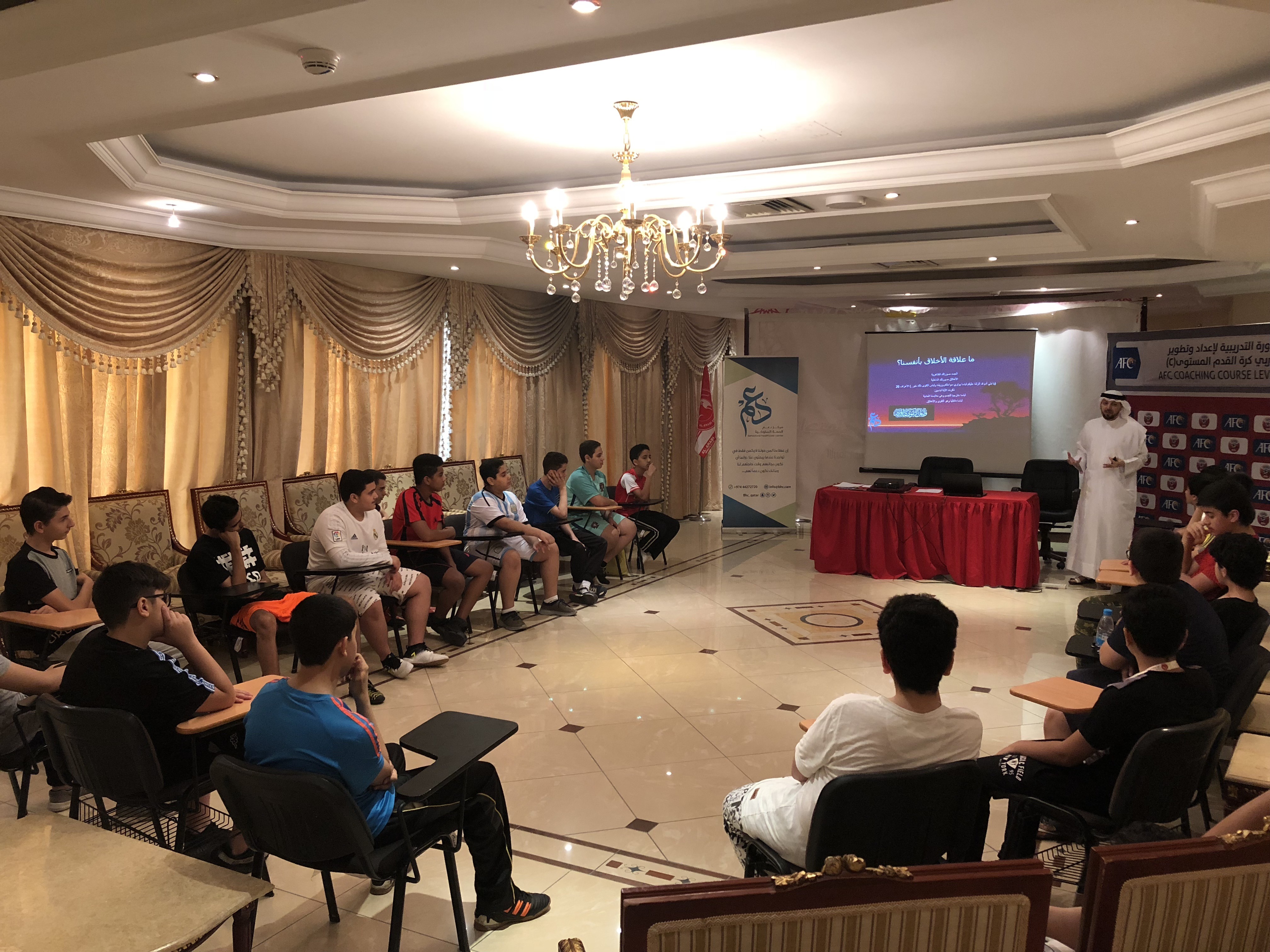 محاضرة الحقيبة الأخلاقية – النادي العربي الرياضي 06