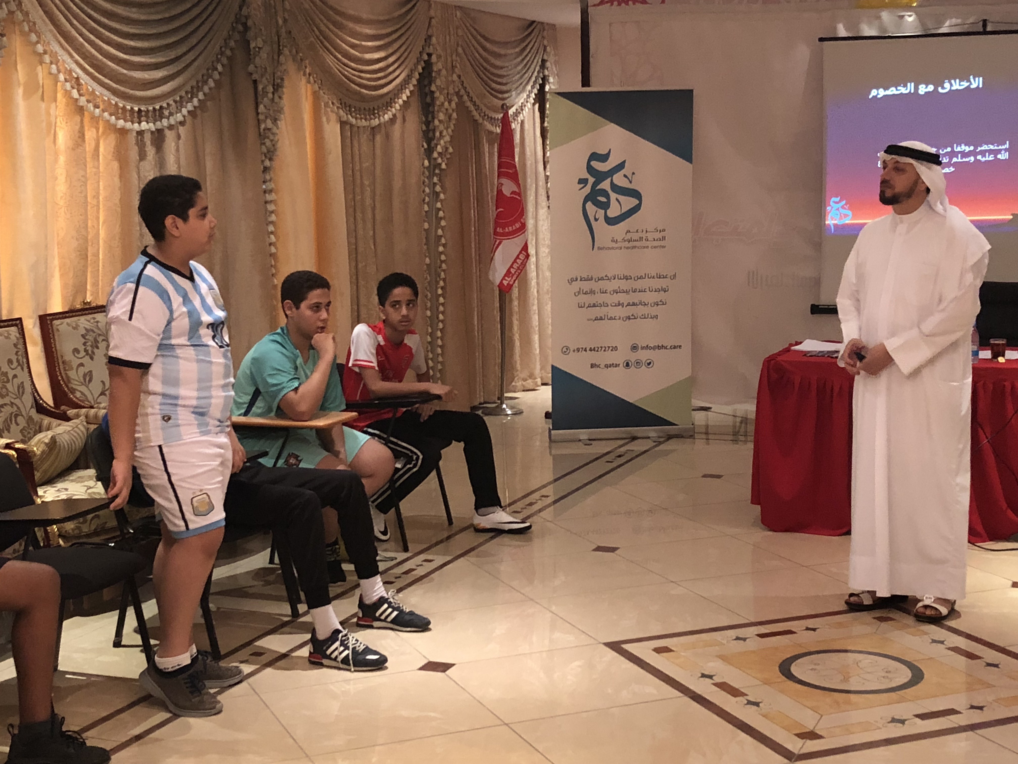 محاضرة الحقيبة الأخلاقية – النادي العربي الرياضي 07