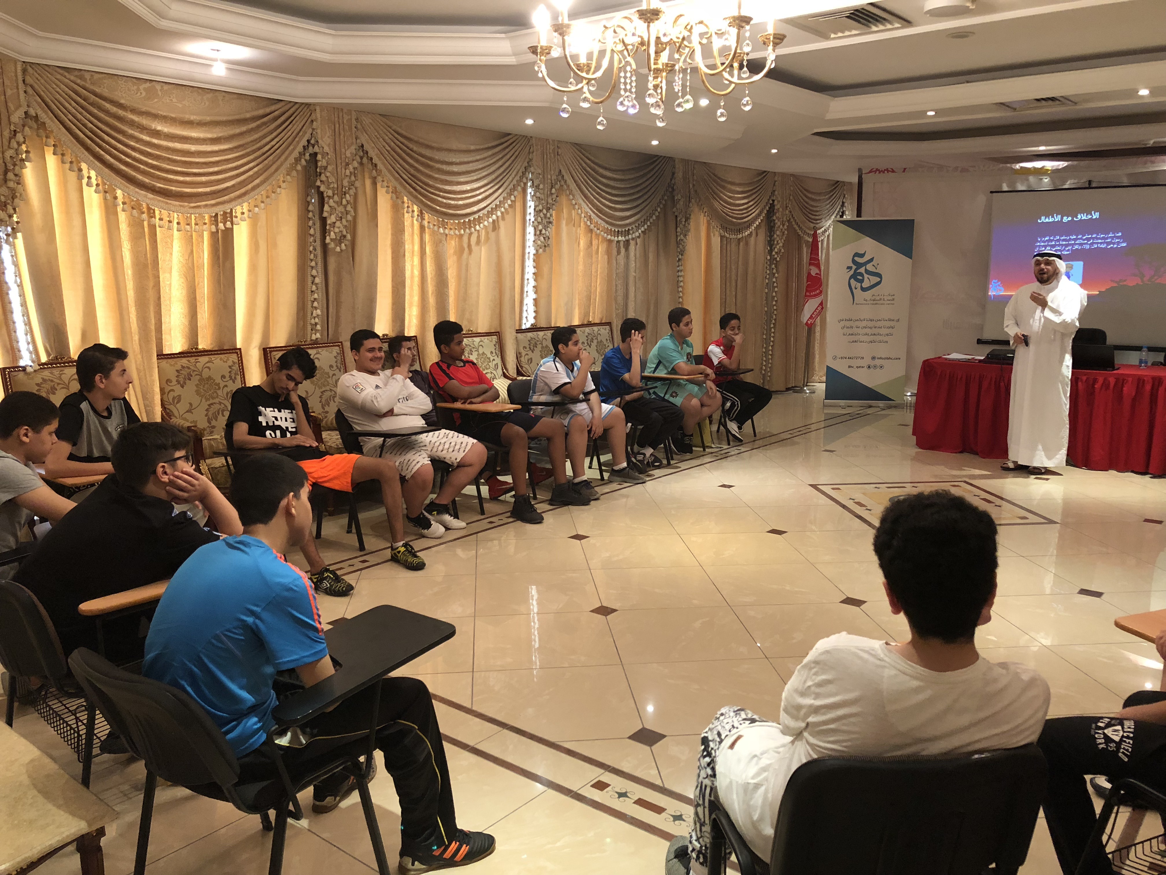 محاضرة الحقيبة الأخلاقية – النادي العربي الرياضي 10