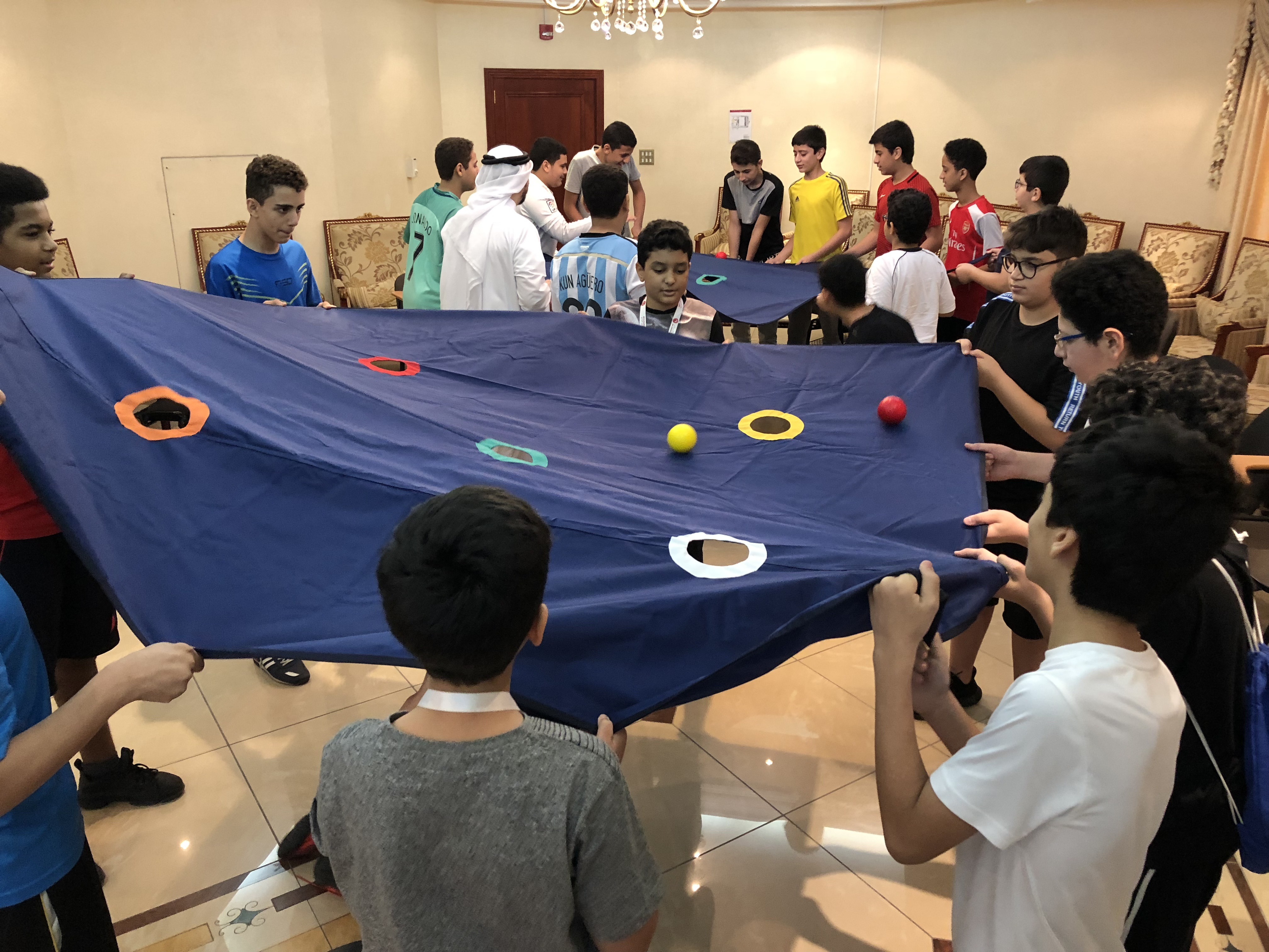 نشاط لتعزيز القيم عن طريق اللعب – النادي العربي الرياضي 01