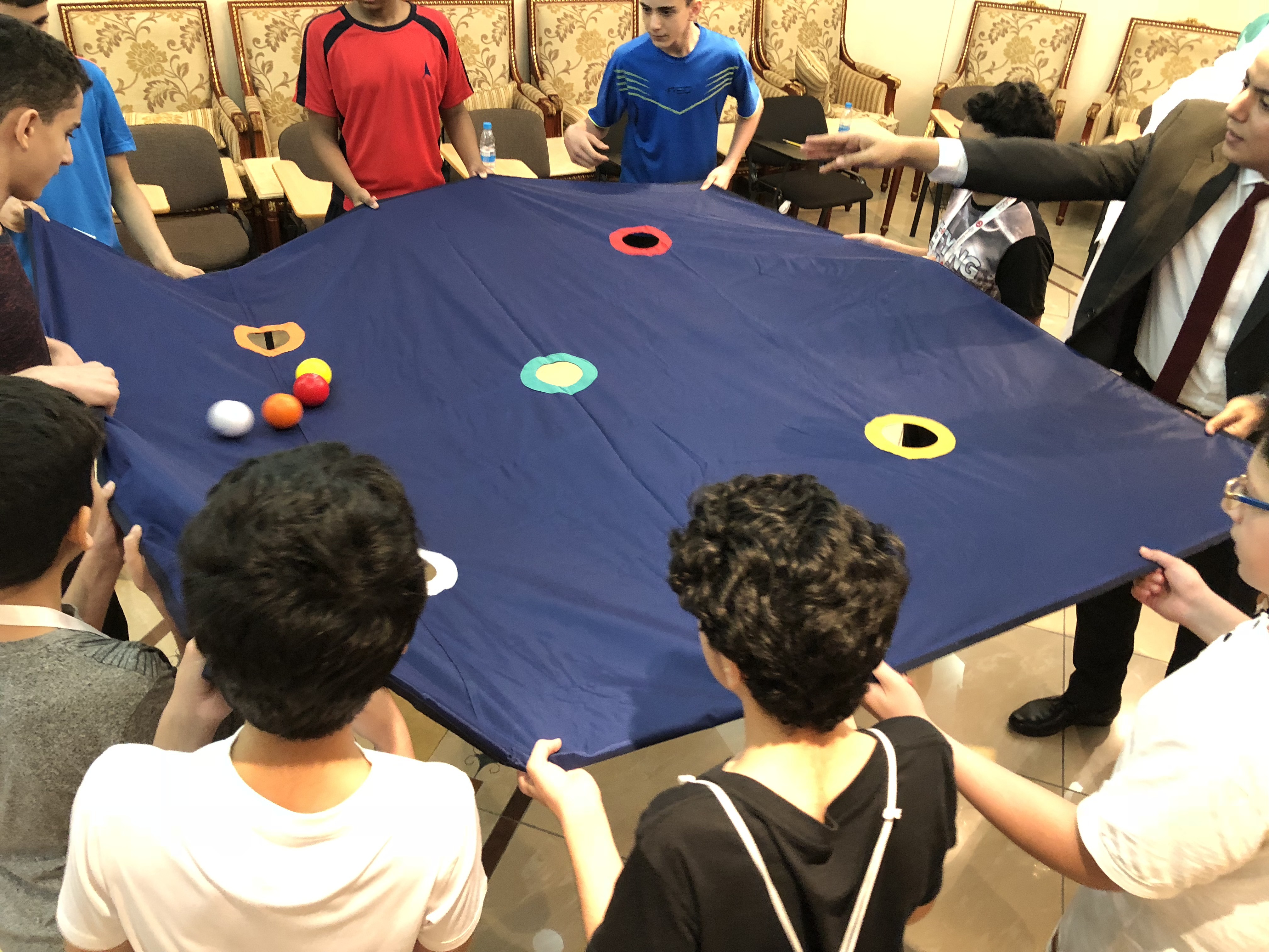 نشاط لتعزيز القيم عن طريق اللعب – النادي العربي الرياضي 08