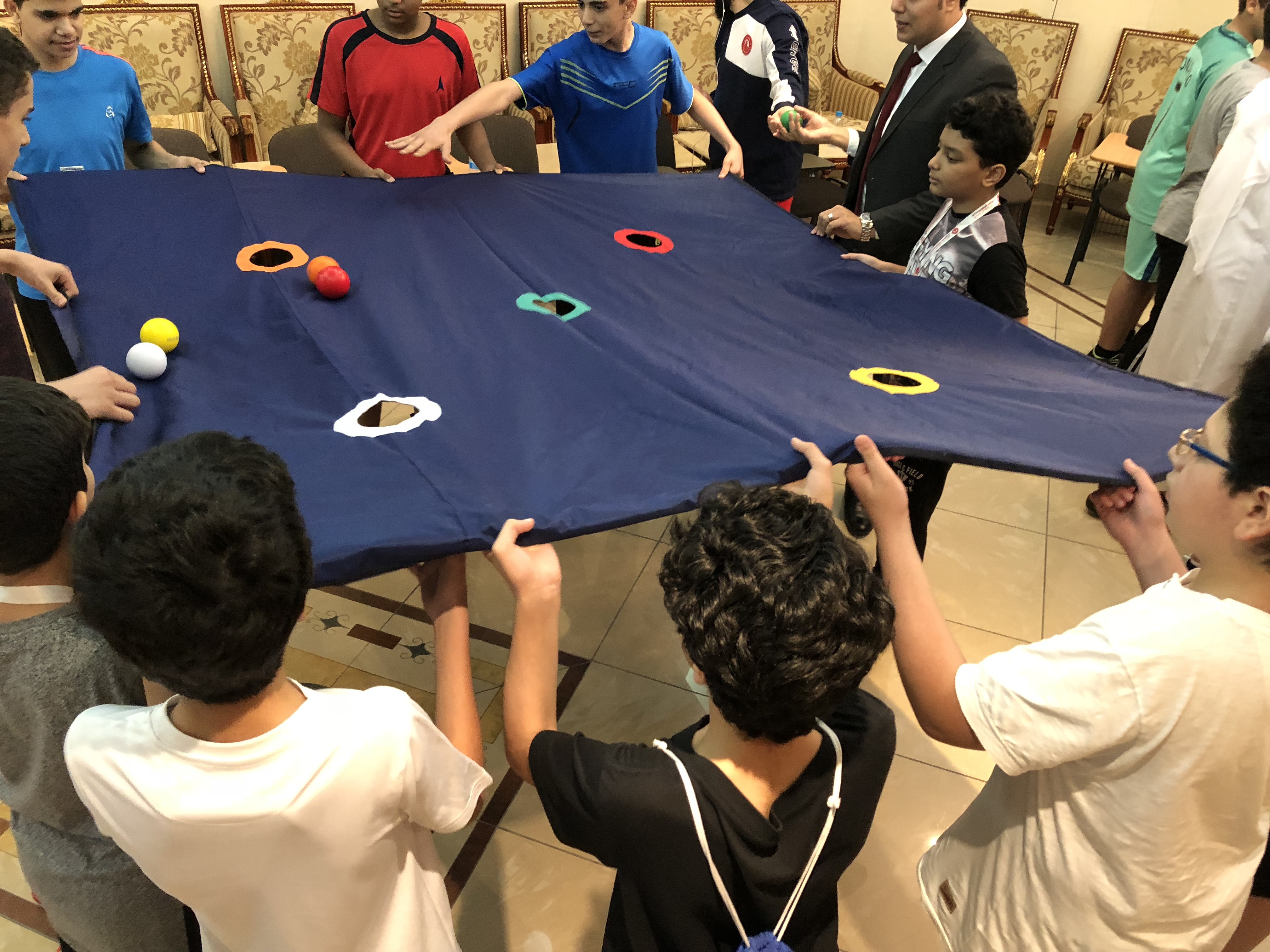 نشاط لتعزيز القيم عن طريق اللعب – النادي العربي الرياضي 09