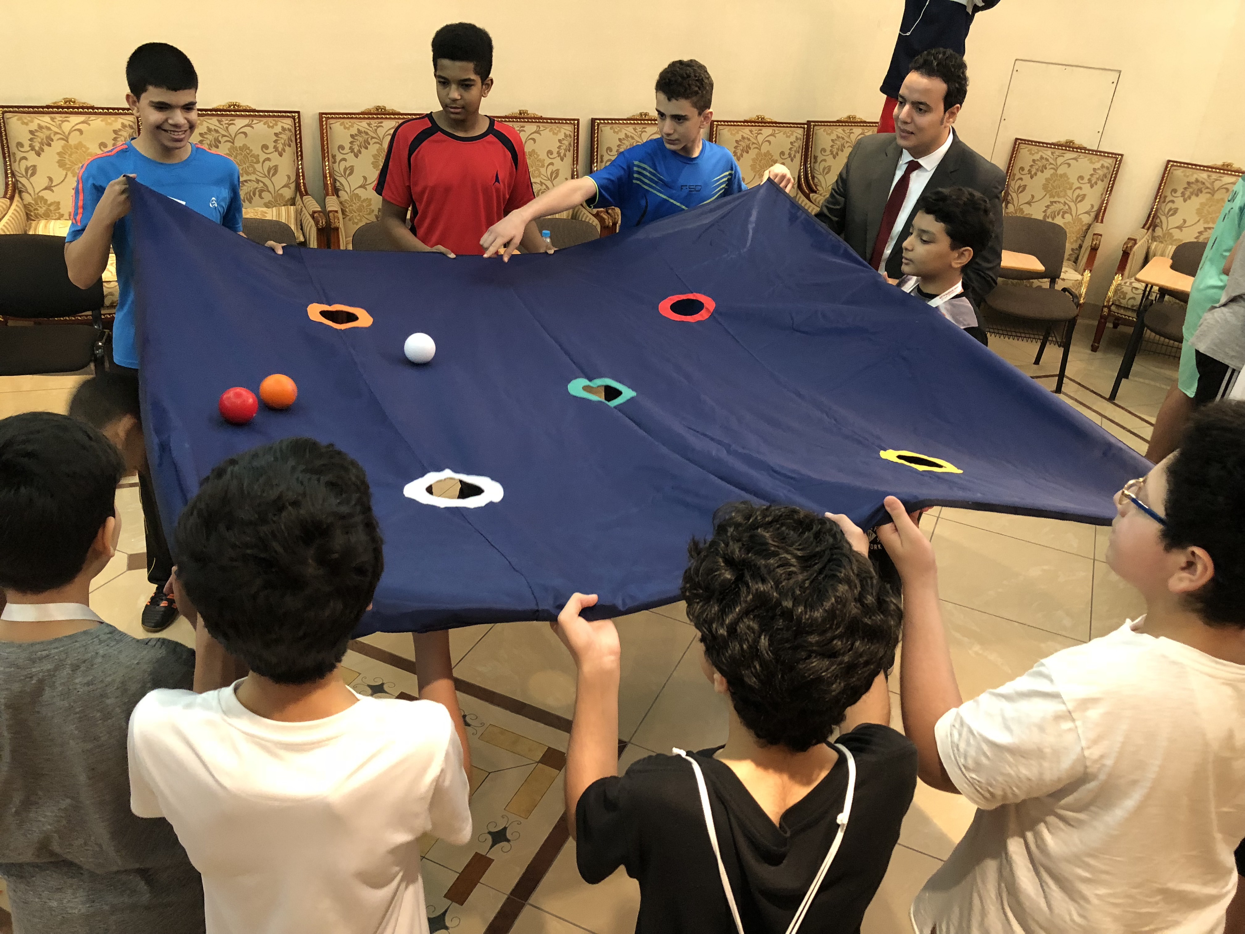 نشاط لتعزيز القيم عن طريق اللعب – النادي العربي الرياضي 11