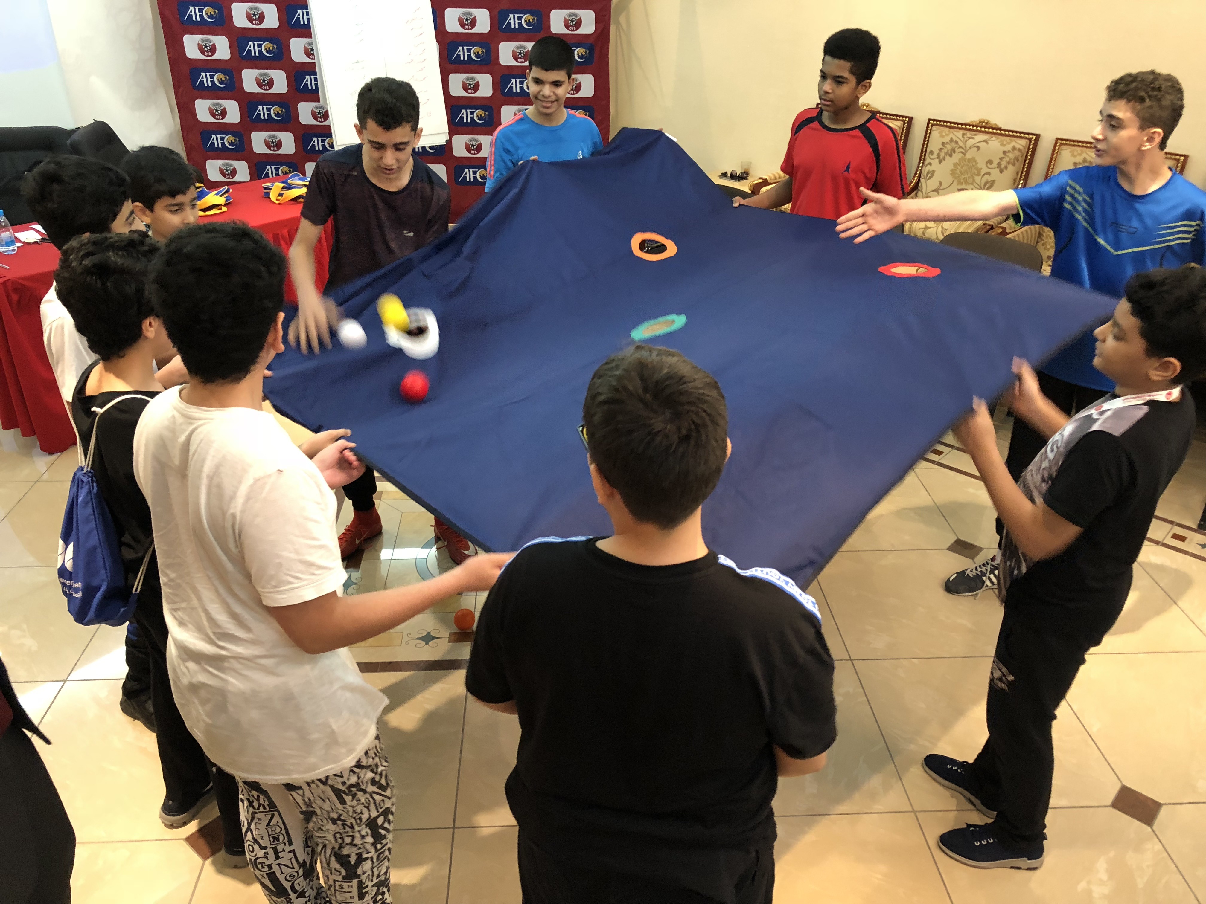 نشاط لتعزيز القيم عن طريق اللعب – النادي العربي الرياضي 17