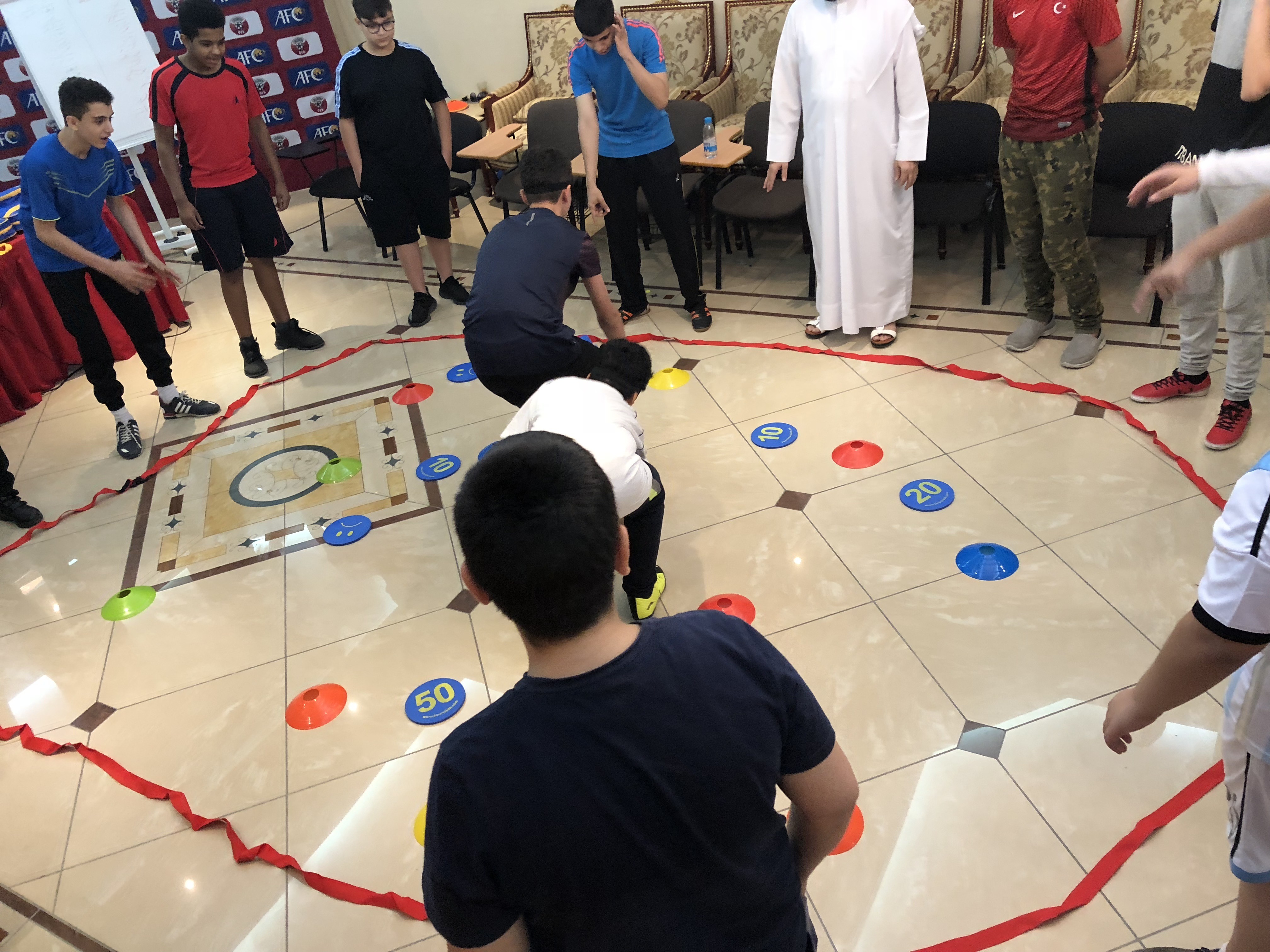 نشاط لتعزيز القيم عن طريق اللعب – النادي العربي الرياضي 21