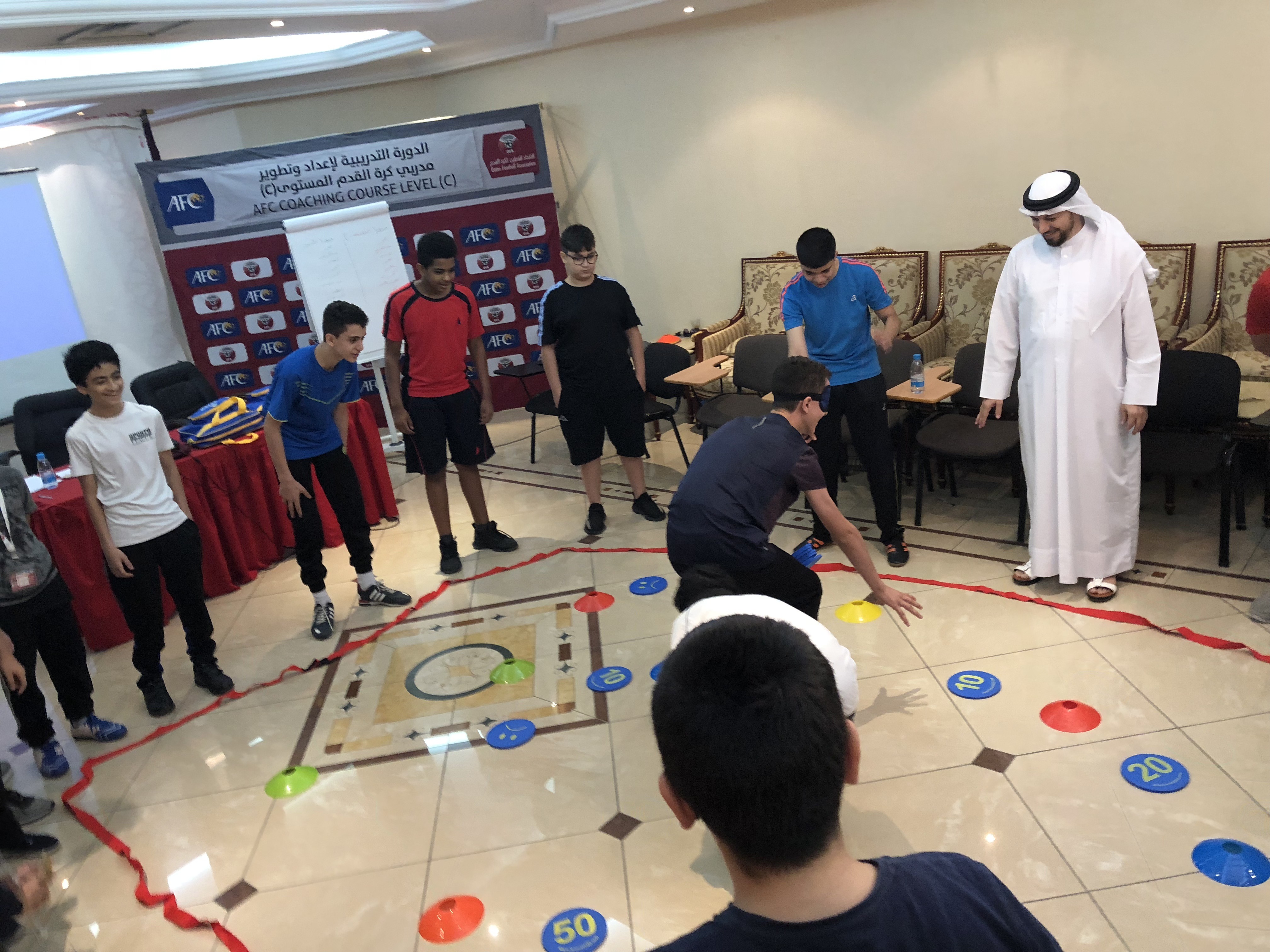 نشاط لتعزيز القيم عن طريق اللعب – النادي العربي الرياضي 22