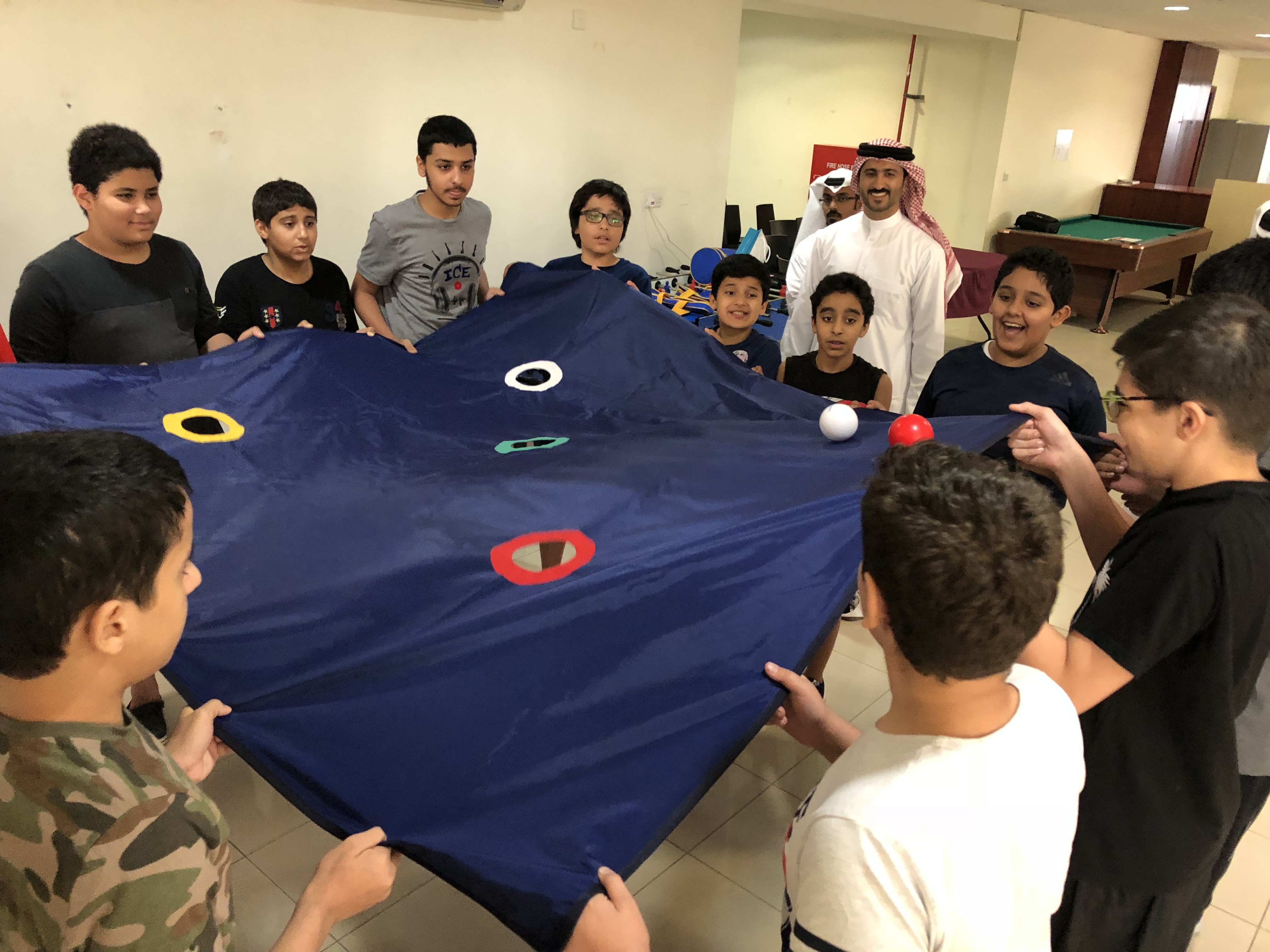 نشاط لتعزيز القيم عن طريق اللعب – مركز شباب الوكرة 03