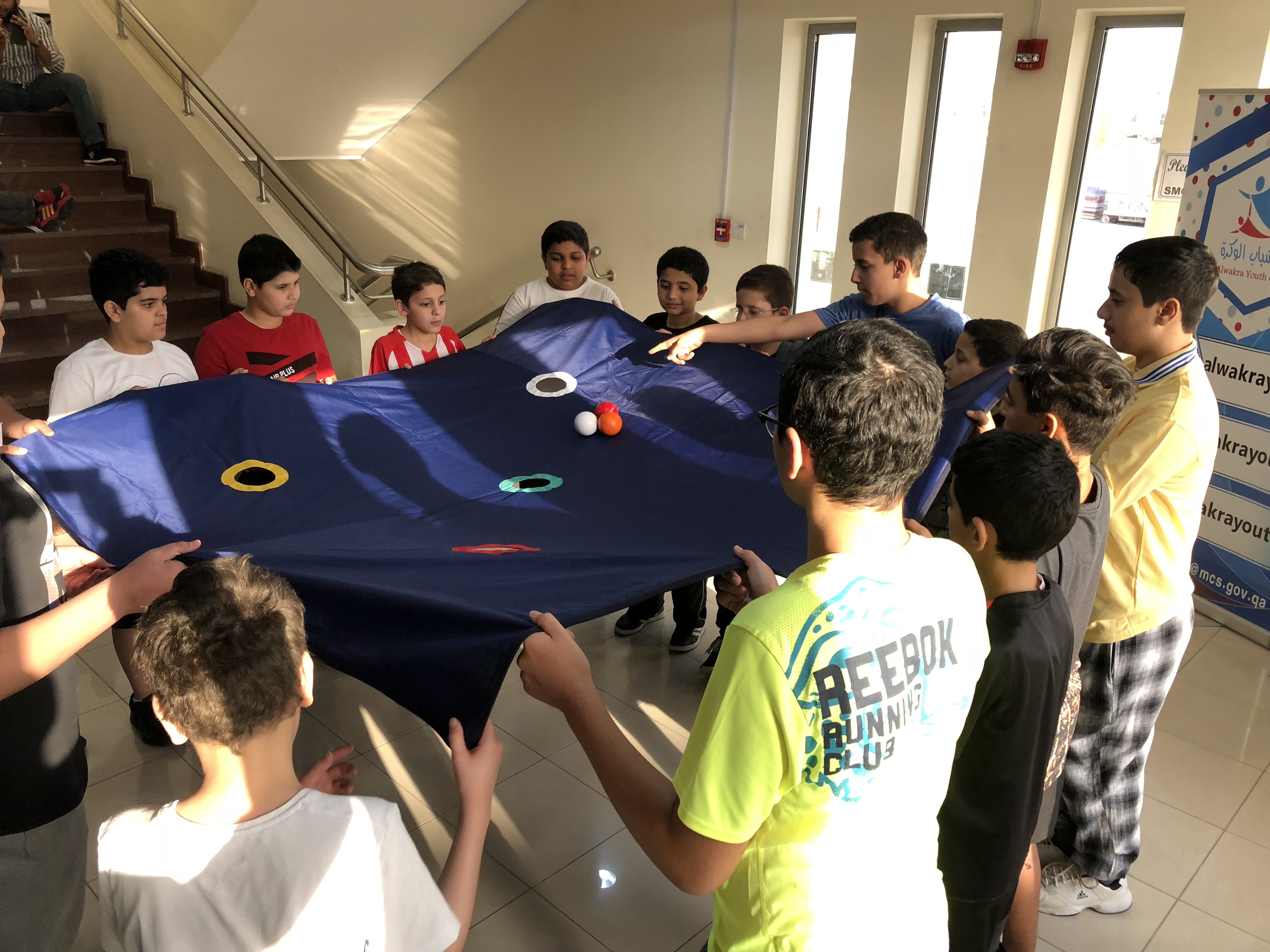 نشاط لتعزيز القيم عن طريق اللعب – مركز شباب الوكرة 05