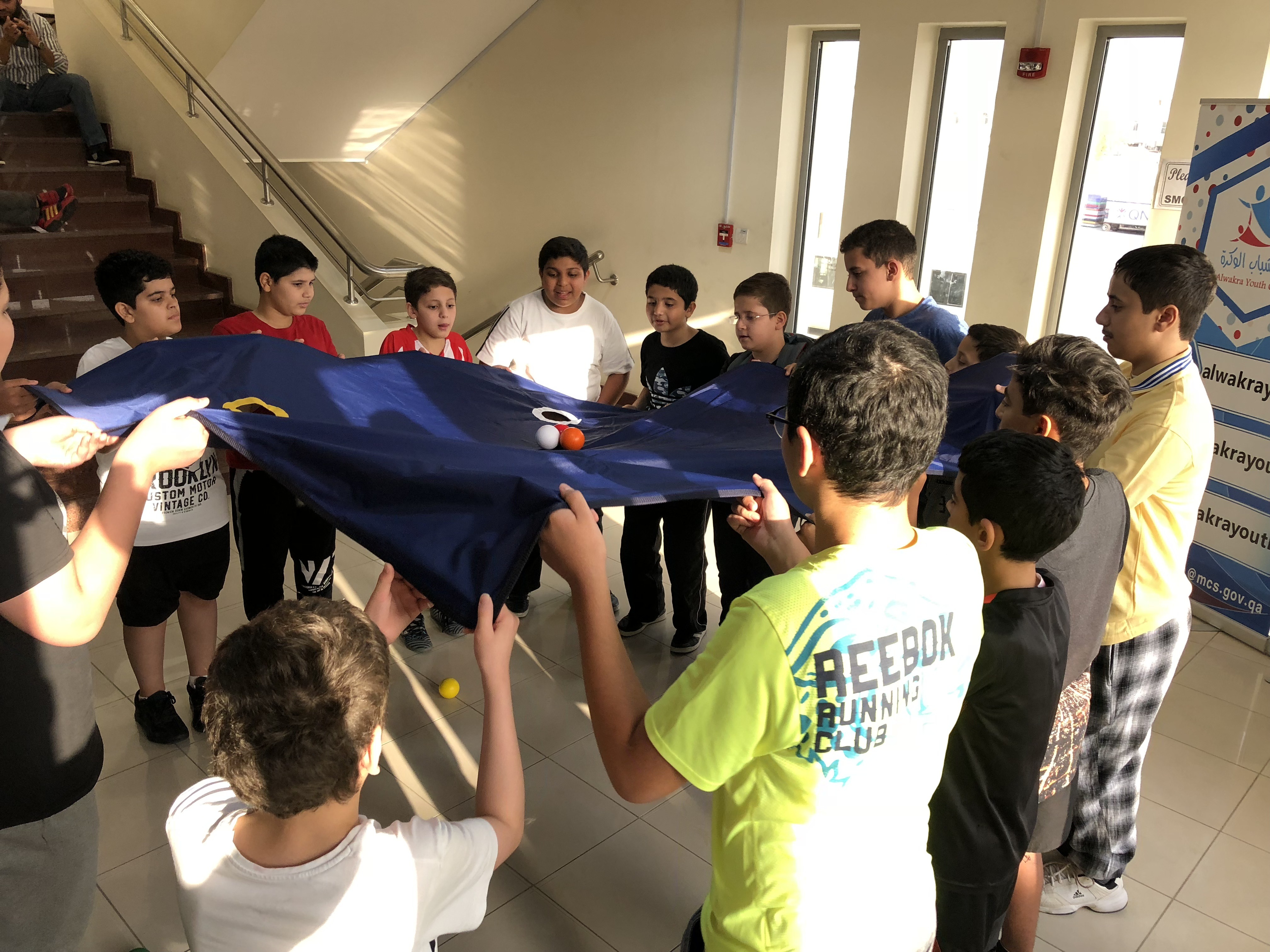 نشاط لتعزيز القيم عن طريق اللعب – مركز شباب الوكرة 06