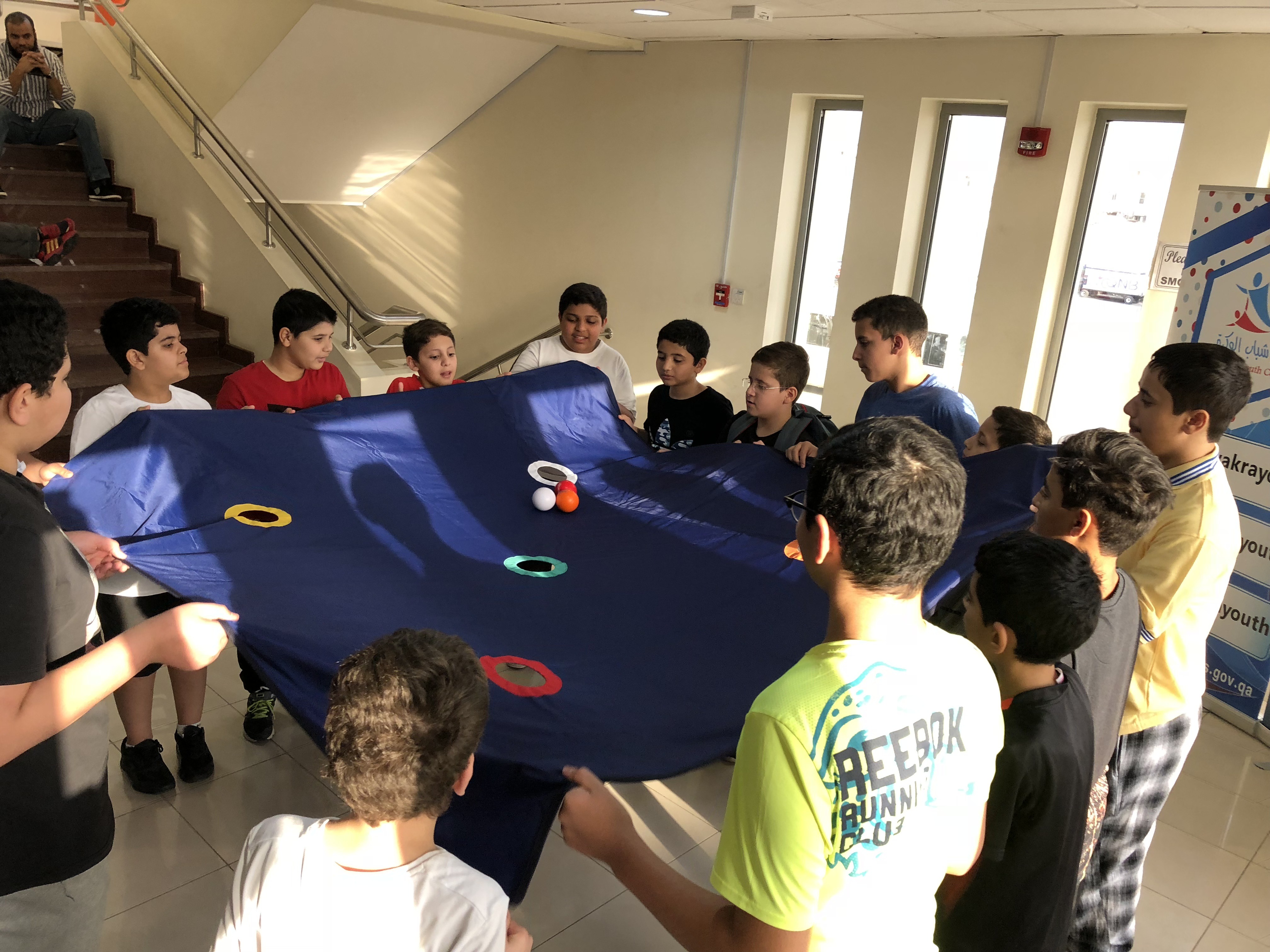 نشاط لتعزيز القيم عن طريق اللعب – مركز شباب الوكرة 07