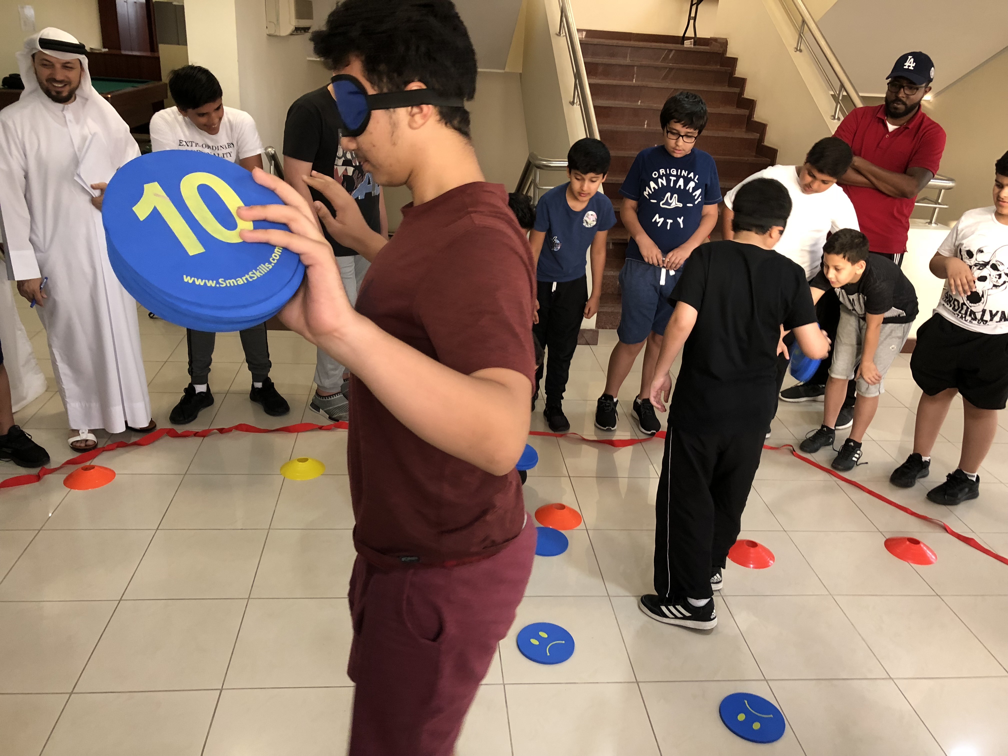 نشاط لتعزيز القيم عن طريق اللعب – مركز شباب الوكرة 08