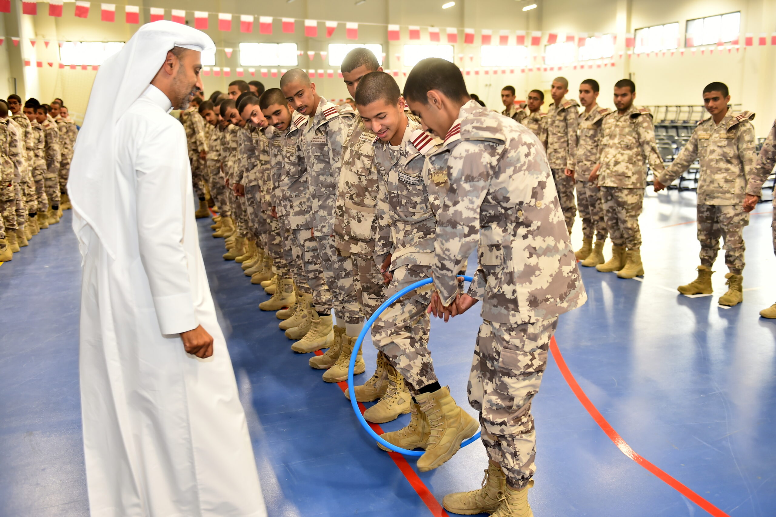 تعاون مركز دعم مع المدرسة الثانوية العسكرية”معسكر دعم”  03